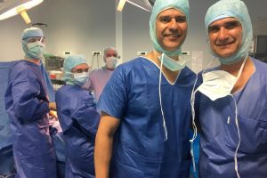 Dr. Glauco Passos e Prof. Dr. David Dejour, em Lyon,
