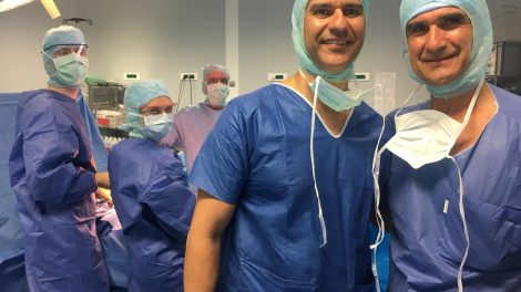 Dr. Glauco Passos e Prof. Dr. David Dejour, em Lyon,