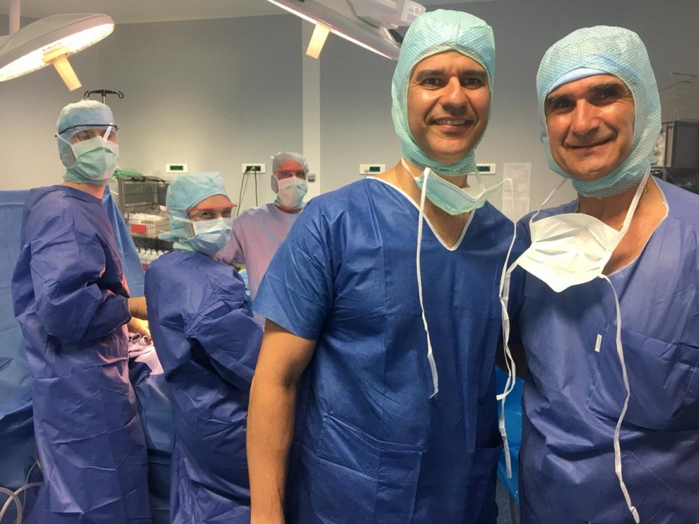 Dr. Glauco Passos e Prof. Dr. David Dejour, em Lyon,