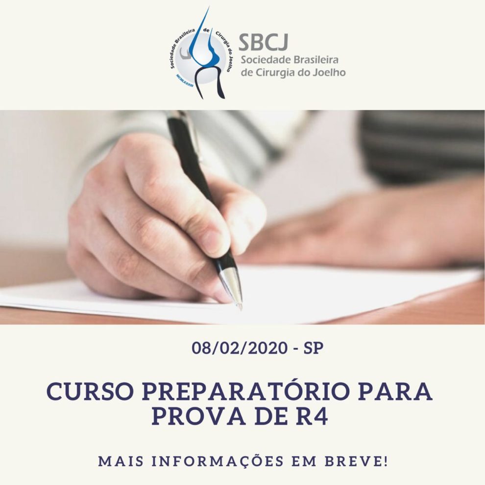 Curso preparatório R4 SBCJ